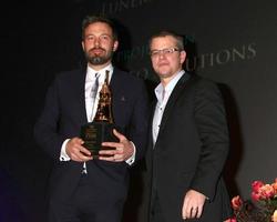 SANTA BARBARA, JAN 25 - Ben Affleck, Matt Damon arrives at the 2013 SBIFF Modern Masters Award presented to Ben Affleck at Arlington Theater on January 25, 2013 in Santa Barbara, CA photo