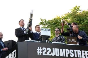 LOS ANGELES, JUN 10 - Channing Tatum, Jonah Hill at the 22 Jump Street Premiere at Village Theater on June 10, 2014 in Westwood, CA photo