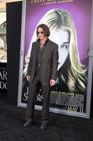 LOS ANGELES, MAY 7 - Johnny Depp arrives at the Dark Shadows, Los Angeles Premiere at Graumans Chinese Theater on May 7, 2012 in Los Angeles, CA photo