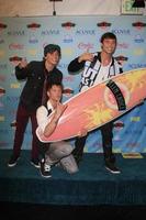 LOS ANGELES, AUG 11 - Emblem3 in the 2013 Teen Choice Awards Press Room at the Gibson Ampitheater Universal on August 11, 2013 in Los Angeles, CA photo