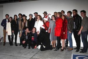 los angeles, 30 de noviembre - días de nuestras vidas emitidos en el desfile de navidad de hollywood 2014 en el bulevar de hollywood el 30 de noviembre de 2014 en los angeles, ca foto