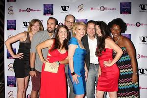 LOS ANGELES, SEP 18 - Anna Borchert, Heather Lee Moss, Leads, cast, crew at the Daughters of POP Season 3 Premiere Party at MADERA Kitchen and Bar on September 18, 2014 in Los Angeles, CA photo