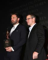 SANTA BARBARA, JAN 25 - Ben Affleck, Matt Damon arrives at the 2013 SBIFF Modern Masters Award presented to Ben Affleck at Arlington Theater on January 25, 2013 in Santa Barbara, CA photo