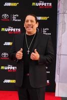 LOS ANGELES, MAR 11 - Danny Trejo at the Muppets Most Wanted, Los Angeles Premiere at the El Capitan Theater on March 11, 2014 in Los Angeles, CA photo