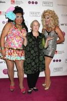 LOS ANGELES, OCT 4 - Kathy Kinney, Drag Queens at the Best In Drag Show at the Orpheum Theatre on October 4, 2015 in Los Angeles, CA photo