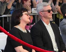 LOS ANGELES, NOV 12 - Marcia Gresham, Alan Radcliffe, Daniels parents at the Daniel Radcliffe Hollywood Walk of Fame Ceremony at the Hollywood Walk of Fame on November 12, 2015 in Los Angeles, CA photo