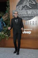 los angeles - jun 12 jeff goldblum en el estreno de jurassic world fallen kingdom en el walt disney concert hall el 12 de junio de 2018 en los angeles, ca foto