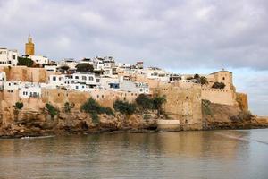 kasbah de los udayas en rabat, marruecos foto