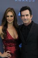 los angeles, 17 de enero - lisa ann russell, jeff probst en los 21 premios anuales de elección de críticos en el barker hanger el 17 de enero de 2016 en santa monica, ca foto