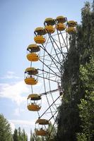 Ferris Wheel, Pripyat Town in Chernobyl Exclusion Zone, Ukraine photo