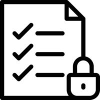 file lock vector illustration on a background.Premium quality symbols.vector icons for concept and graphic design.