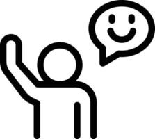 Happy vector illustration on a background.Premium quality symbols.vector icons for concept and graphic design.