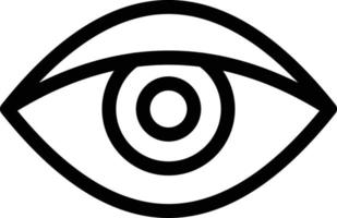 eye vector illustration on a background.Premium quality symbols.vector icons for concept and graphic design.