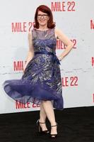 LOS ANGELES AUG 9 - Kate Flannery at the Mile 22 Premiere at the Village Theater on August 9, 2018 in Westwood, CA photo
