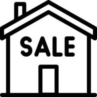 sale house vector illustration on a background.Premium quality symbols.vector icons for concept and graphic design.