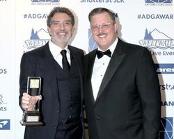 LOS ANGELES  FEB 1 - Chuck Lorre and Billy Gardell at the 2020 Art Directors Guild Awards at the InterContinental Hotel on February 1, 2020 in Los Angeles, CA photo