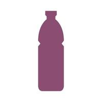Water bottle illustrated on a white background vector