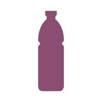 Water bottle illustrated on a white background vector