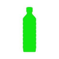 Water bottle illustrated on a white background vector