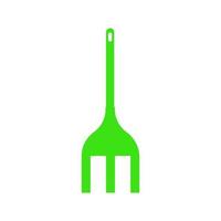 Rake illustrated on a white background vector