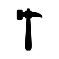 Hammer illustrated on a white background vector