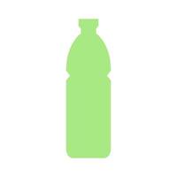Water bottle illustrated on a white background vector