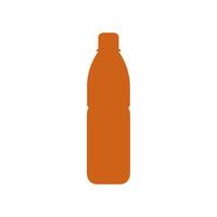 Water bottle illustrated on a white background vector