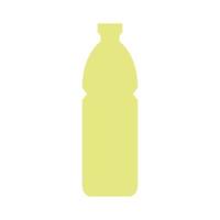 Water bottle illustrated on a white background vector