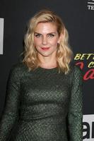 SAN DIEGO   JUL 19 - Rhea Seehorn at the AMCs Better Call Saul Season 4 Premiere on the Horton Plaza 8 on July 19, 2018 in San Diego, CA photo