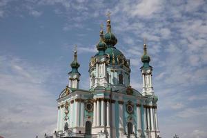 St Andrews Church in Kiev, Ukraine photo