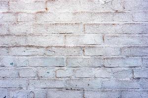 textura de una pared de ladrillo con grietas y arañazos que se pueden utilizar como fondo foto