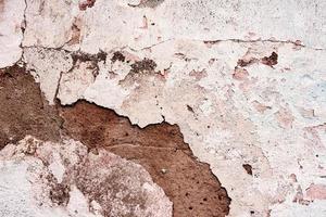 Texture of a concrete wall with cracks and scratches which can be used as a background photo