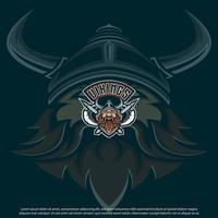Viking mascot best logo design good use for symbol emblem identity badge and more