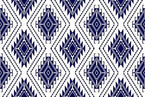 ikat abstracto geométrico étnico textil diseño de patrones sin fisuras. alfombra de tela azteca adornos de mandala decoraciones textiles papel tapiz. vector de bordado tradicional textil de pavo nativo boho tribal.