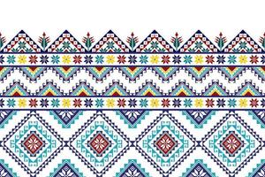 Tartreez Palestinian abstract geometric ethnic textile pattern design. Aztec fabric carpet mandala ornaments textile decorations wallpaper. Tribal boho native seamless textile traditional embroidery vector