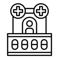 Pharmacy Line Icon vector