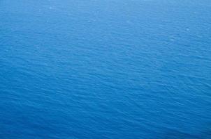 Blue water background photo