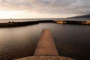 Sunrise on Pier photo