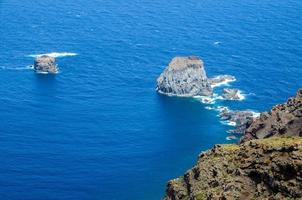 Aerial ocean view photo