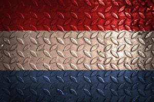 luxembourg flag metal texture statistic photo