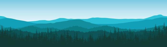 Vector Background with Mountains.EPS10 file.Illustration