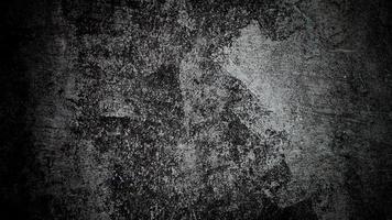 Dark scary background. Dark black concrete wall, scary halloween background cement texture photo