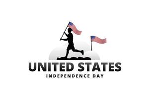 United State Independence Day vector