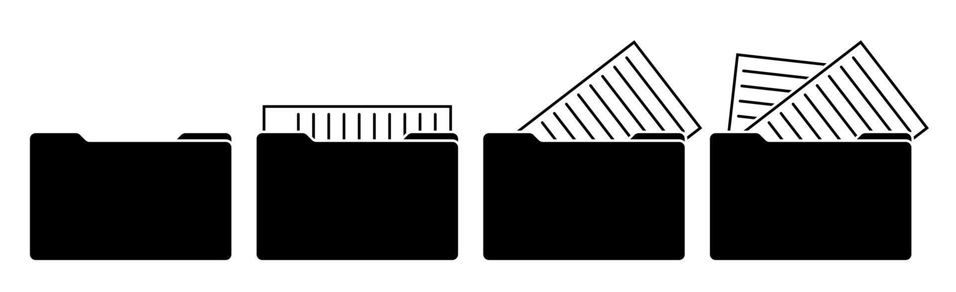 Folder Icon Set Vector Art, Icons, and Graphics for Free Download