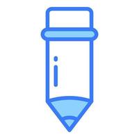 pencil vector flat icon, school and education icon