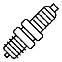 Spark Plug Line Icon vector