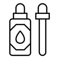 Serum Line Icon vector