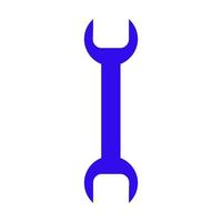 Wrench illustrated on white background vector
