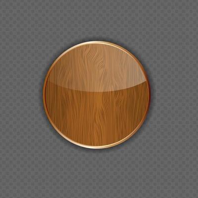 Wood application icon vector illustration