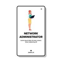 Network administrator vector